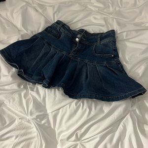 Jean skirt denim